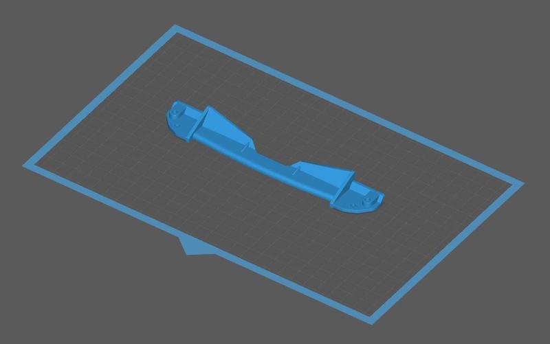 Mini4WD Aero Hi-Mount Roller Set (Front Guard Only)