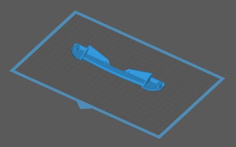 Mini4WD Aero Hi-Mount Roller Set (Front Guard Only)