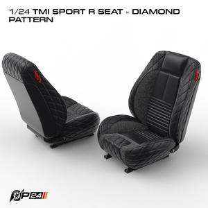 1/24 TMI Sport R Seat - Diamond Pattern