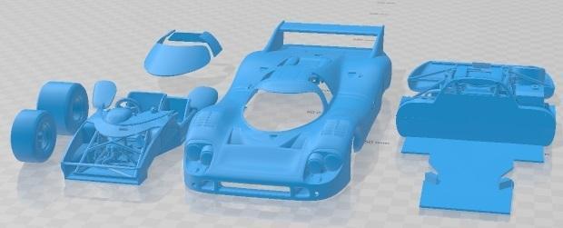 Porsche 917 LH 1971 Printable Car