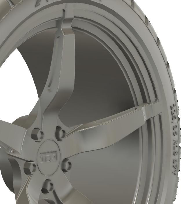 1/24 18x8 TRD SF3 for Toyota 86 wheels