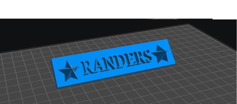 Randers Nameplate