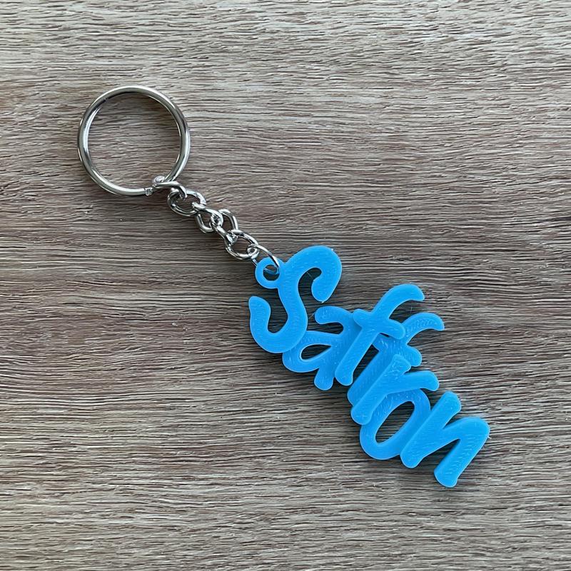 Saffron keychain