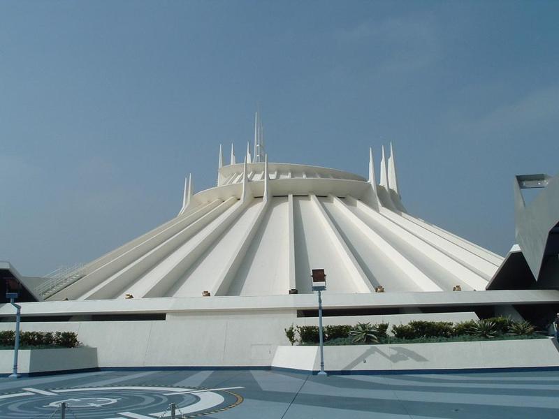 Space Mountain at Disneyland