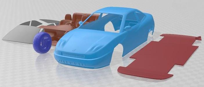 Fiat Coupe Pininfarina 1998 Printable Car