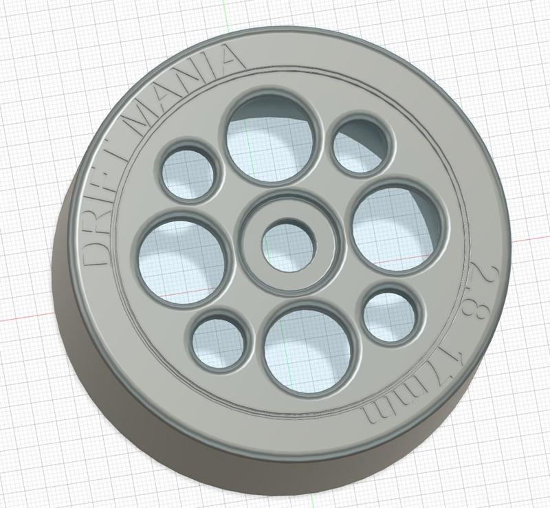 45x102mm hex 17mm drift wheels