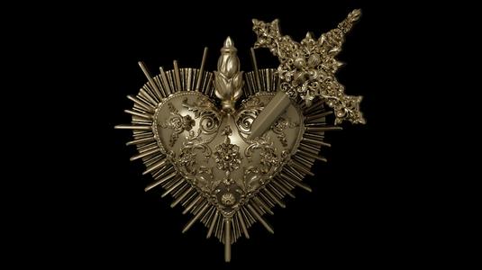 HEART WITH DAGGER