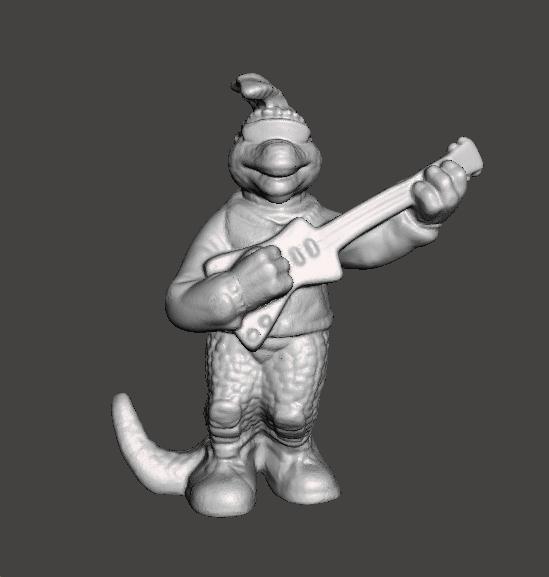 DINOSAURS ROBBIE SINCLAIR 1994 PLASTIC FIGURE TOY PRINTABLE MODEL