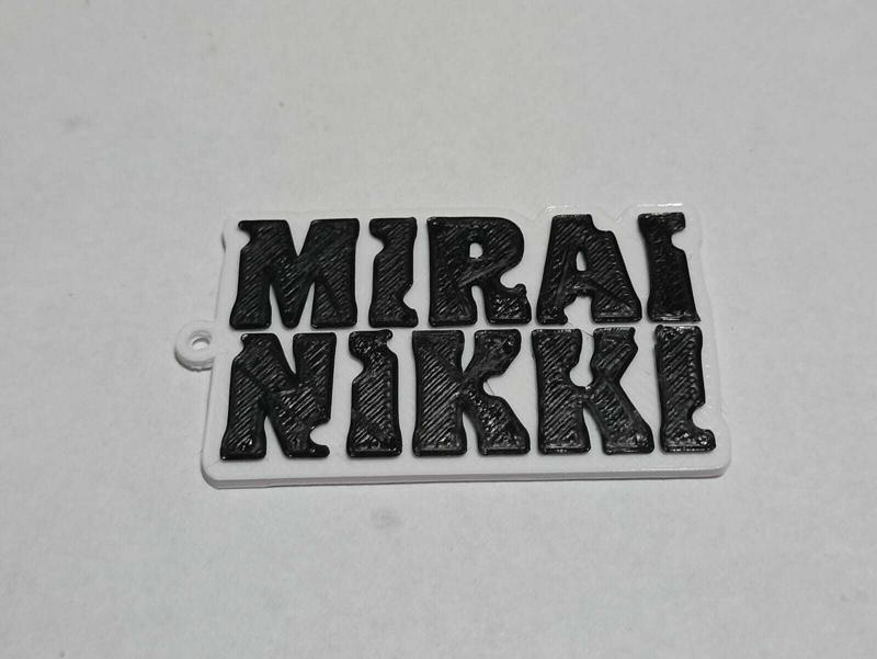 Mirai Nikki Anime Key Chain