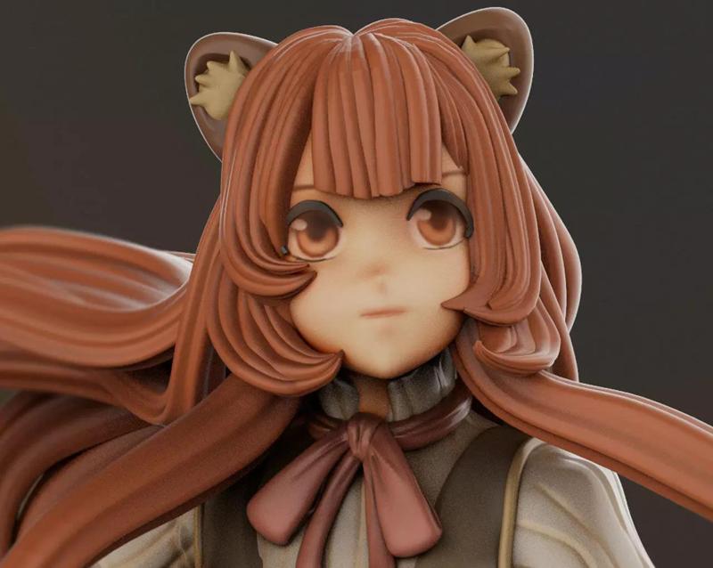 raphtalia for 3D print