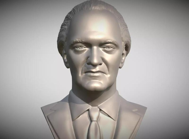 Quentin Tarantino bust