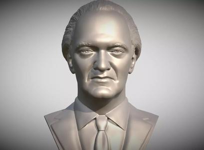 Quentin Tarantino bust