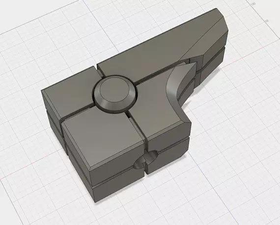 Ronan Hammer 3D model  Guardians of the Galaxy STL