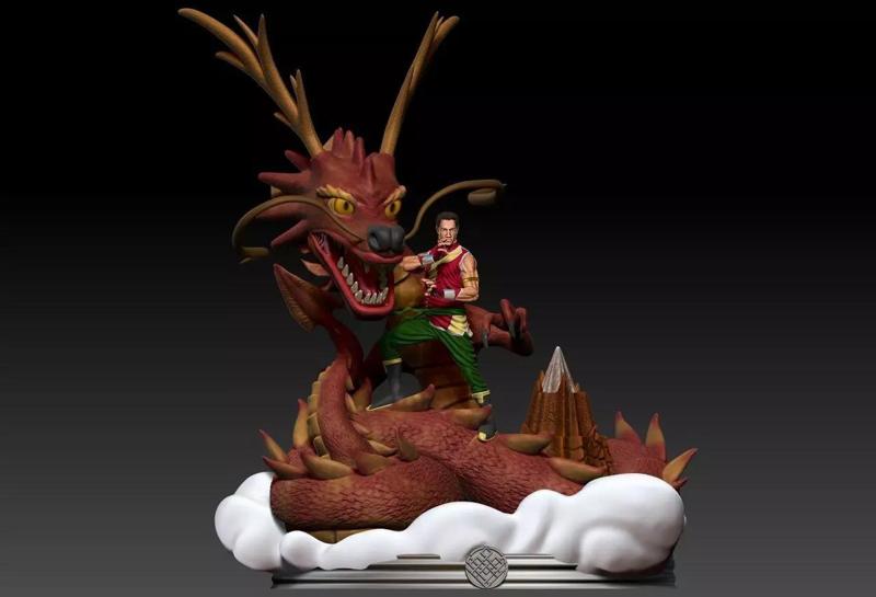 Shang Chi and Dragon Diorama - Marvel