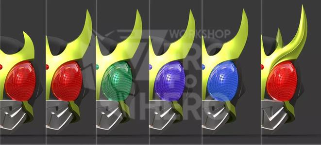 Combo of  All Form Kamen Rider Kuuga  All Form Helmet