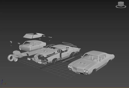 BUICK GS 455 STAGE 1 COUPE 1970 SEPARATED-READY TO PRINT