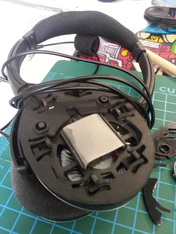 Bose QC3 Headphone Ear Cushion Frame