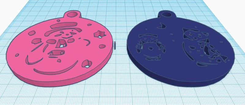 Balls Christmas ornament doll and owl