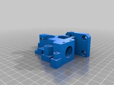  Prusa I3 Rework BODY-EXTRUDEUR-WADE-1.75mm-with-support with Solidworks 2014 Source