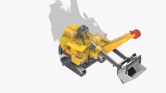 Electric rape shovel P H 4100 XPC KOMATSU  1 87