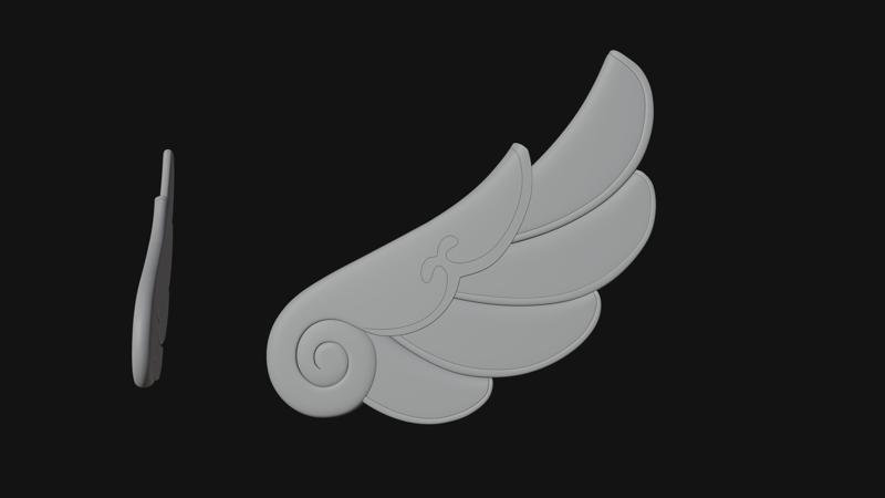 Tribbie wing cosplay prop - honkai starrail