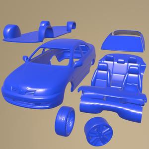 Mitsubishi Carisma liftback 2000 Printable Car In Separate Parts