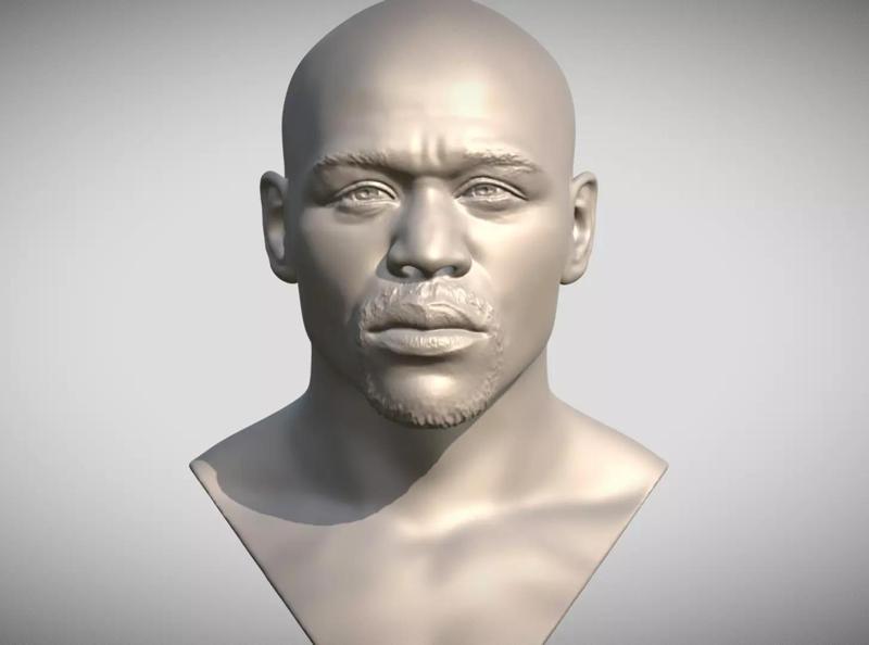 Floyd Mayweather bust