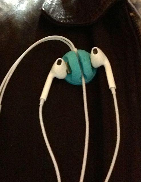 Earbud holder