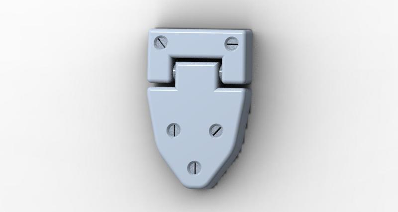 RC 1/10 Door Hinge RC Body Defender TRX4