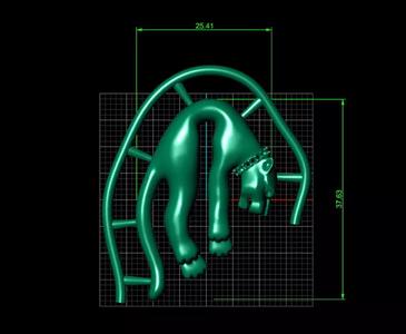 3D zbrush panter