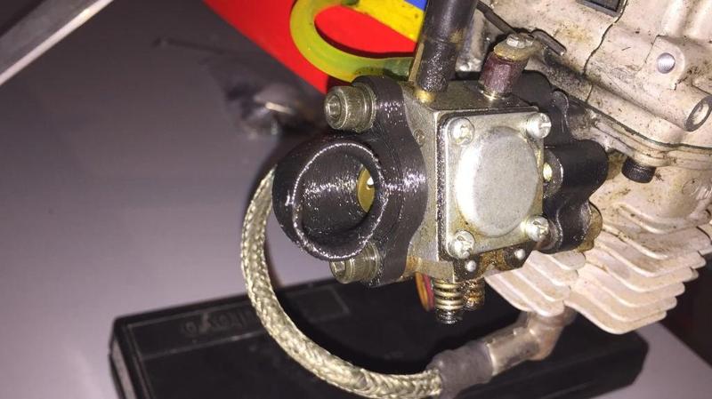 Walbro carburetor perpendicular trumpet