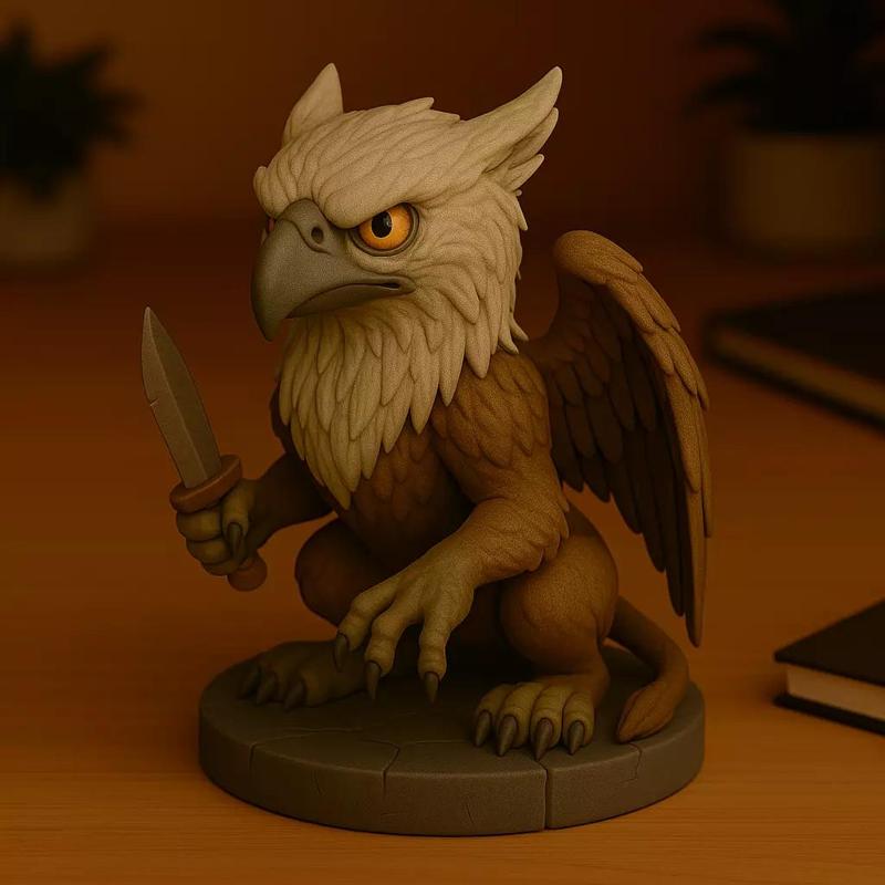Grifo Criatura Chibi