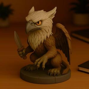 Grifo Criatura Chibi