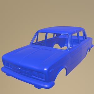 Fiat 125 1967 PRINTABLE CAR BODY