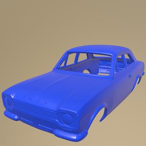 Ford Escort RS1600 1970 PRINTABLE CAR BODY