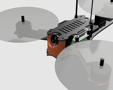 Boardcam protector for RCExplorer Baby Tricopter