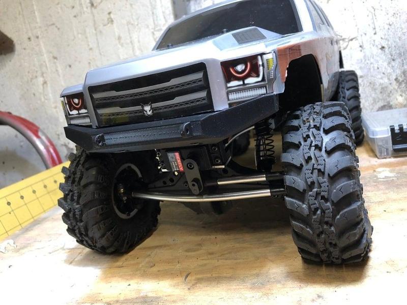 "Rock Smasher" Front Bumper for RC Crawlers