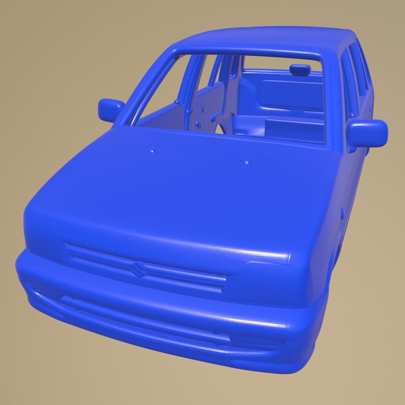 SUZUKI MARUTI 800 1986 PRINTABLE CAR BODY