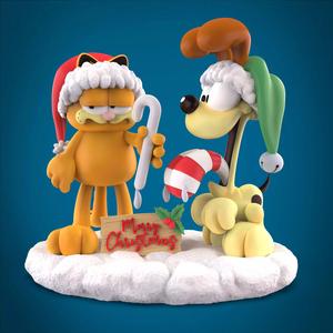 GARFIELD AND ODIE AT CHRISTMAS