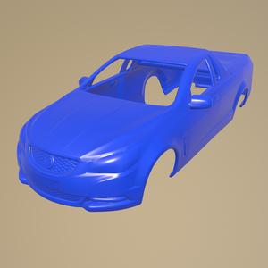 HOLDEN COMMODORE EVOKE UTE 2013 PRINTABLE CAR BODY