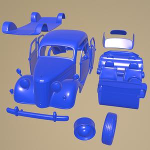 FORD PILOT 194 printable car in separate parts