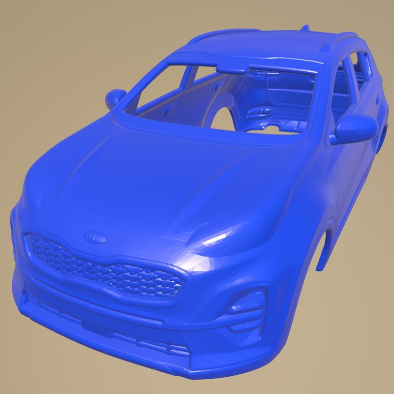 Kia Sportage GT-line 2018 PRINTABLE CAR BODY