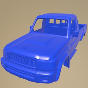Toyota Land Cruiser Pickup VXR 2007 PRINTABLE CAR BODY
