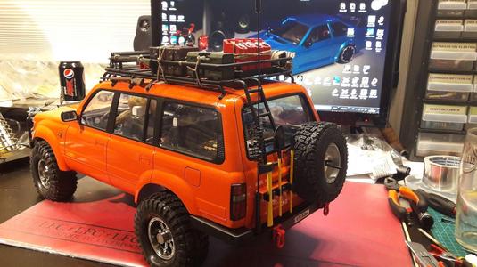 Bumper toyota landcruiser LC80 rear