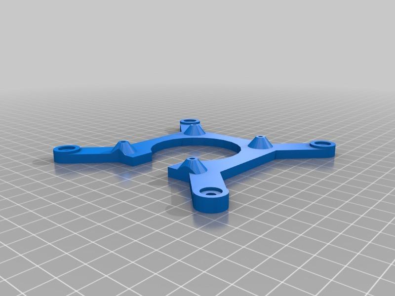  thenetimp's Raspberry Pi Model A+ Raspberry Pi Model B+ 10cm x 10cm monitor bracket - Remix