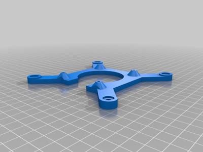 thenetimp's Raspberry Pi Model A+ Raspberry Pi Model B+ 10cm x 10cm monitor bracket - Remix