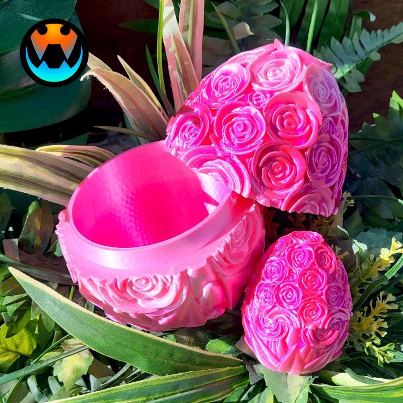 Rose Egg, Mystery Egg for Valentines and Decor