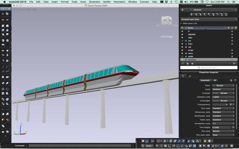 Disneyland Monorail (Mark V)