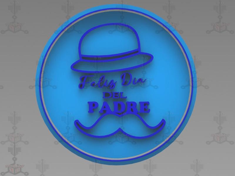 HAPPY FATHER'S DAY COOKIE CUTTER HAPPY FATHER'S DAY