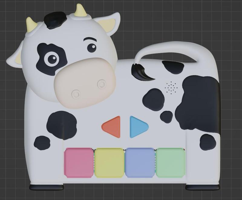 Cow musical toy